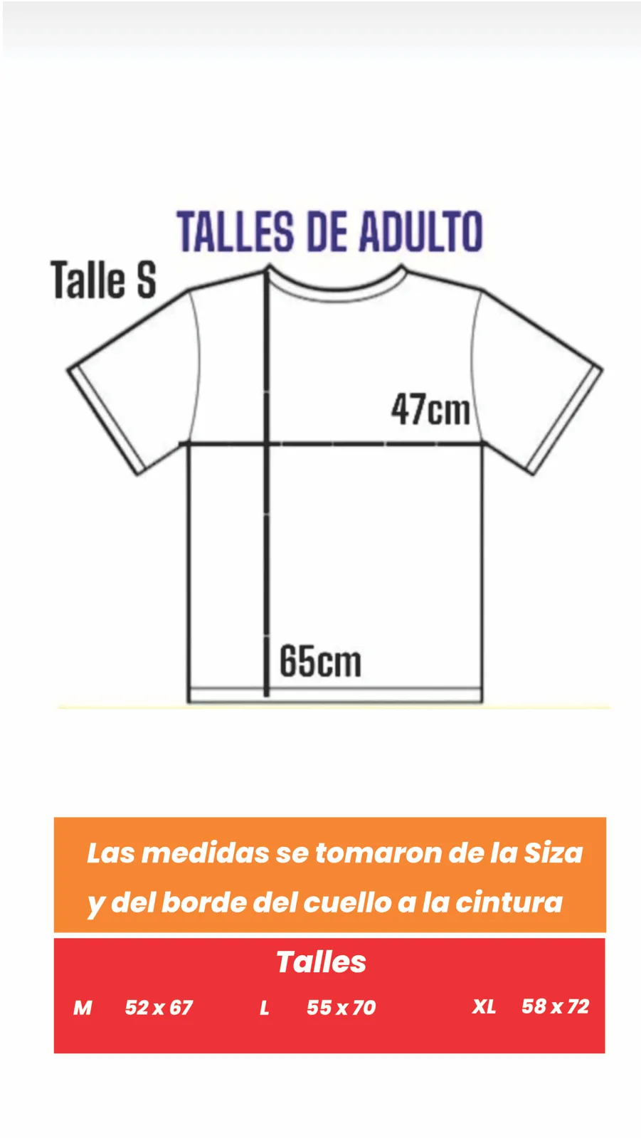 Guía de Talles