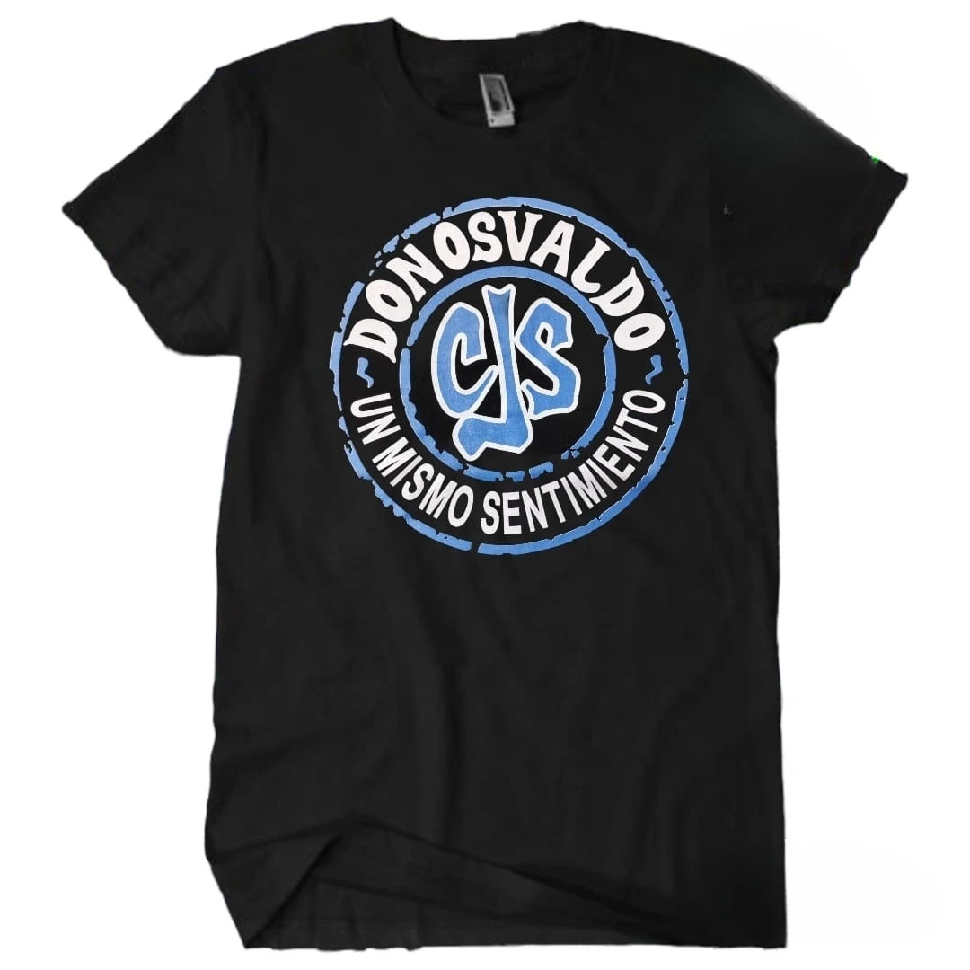 Remera de la banda Don Osvaldo disponible en Efecto Rockeria.On.Line
