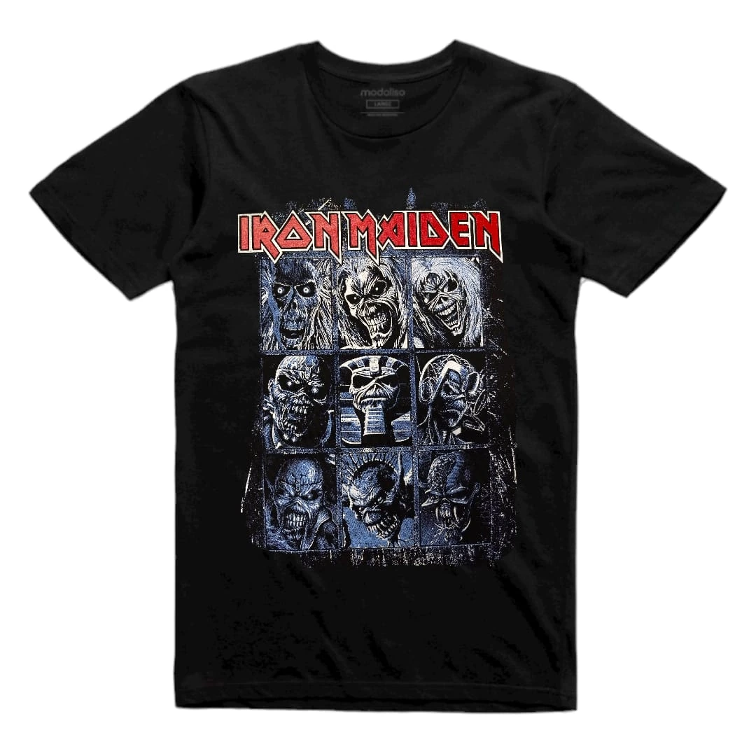 Remera de la banda Iron Maiden disponible en Efecto Rockeria.On.Line