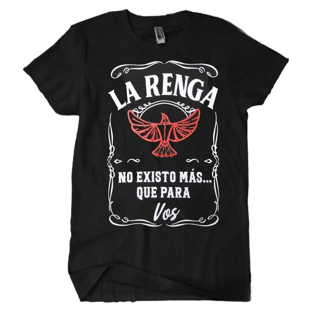 Remera de la banda La Renga disponible en Efecto Rockeria.On.Line