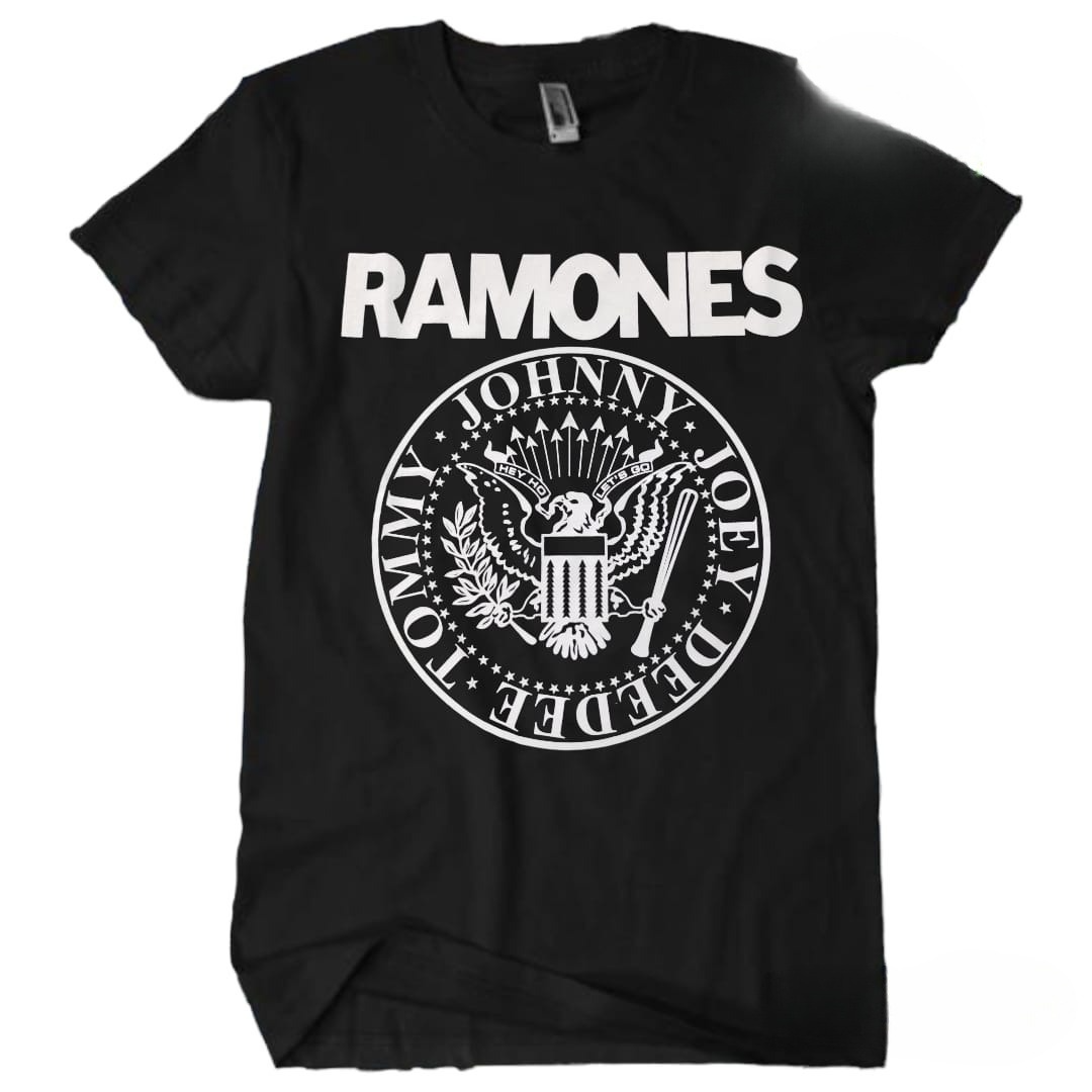 Remera de la banda Los Ramones disponible en Efecto Rockeria.On.Line