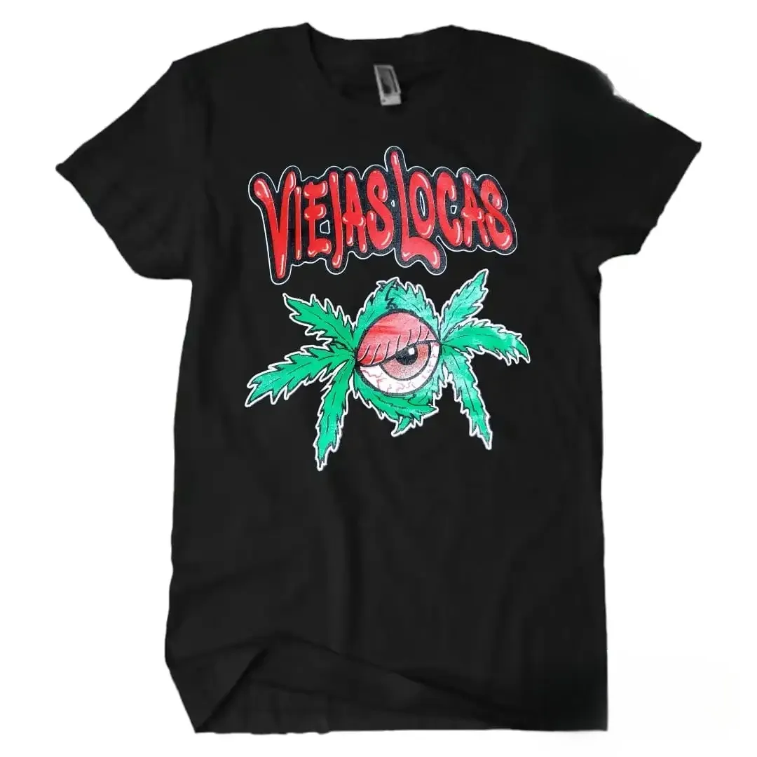 Remera de la banda Viejas Locas disponible en Efecto Rockeria.On.Line